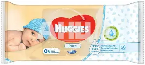 САЛФЕТКИ ДЕТСКИЕ ВЛАЖНЫЕ HUGGIES PURE 