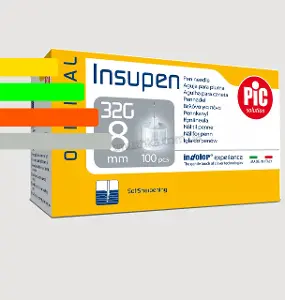 Голки Інсупен для інсулінових ручок 6 мм, 32G-0,23 мм