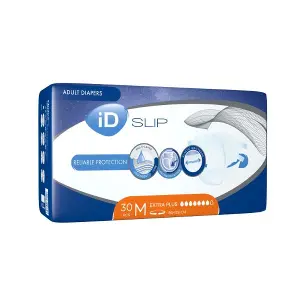 ПОДГУЗНИКИ ДЛЯ ВЗРОСЛЫХ ID SLIP extra plus, M