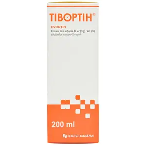 Тівортин р-н д/інф. 42 мг/мл по 200 мл у пляш.