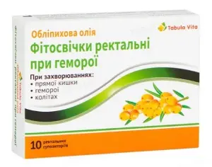 Фітосвічки ректальні при геморої суп. ректал., тм Магнолія