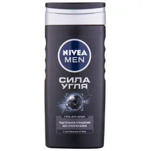 ГЕЛЬ ДЛЯ ДУША "СИЛА УГЛЯ" NIVEA MEN® 250 мл