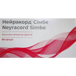 Нейракорд сімбе капсули желат. тверд. 346 мг блістер № 60