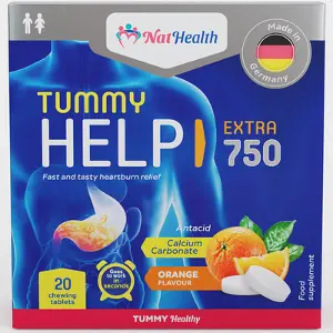 Тамі Хелп Екстра ( Tummy Help Extra) 750 таблетки д/розжовування № 20