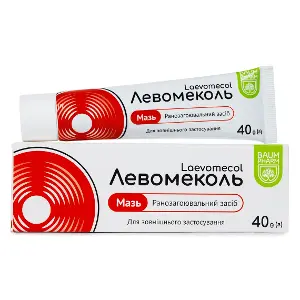 Левомеколь мазь ламинированная туба 40 г, тм Baum Pharm