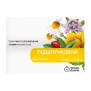 Фіточай підшлунковий фільтр-пакет 1,5 г, тм Профі фарм