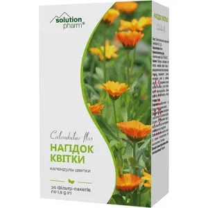 Календулы цветки 1,5 г фильтр-пакет, тм Solution Pharm