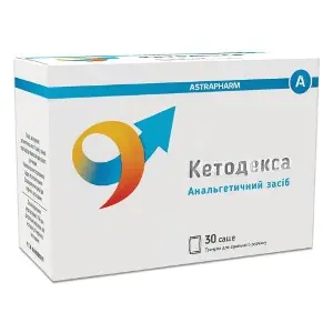 Кетодекса гранули д/орал. р-ну 25 мг саше 2,5 г