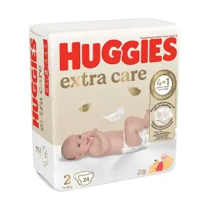 Підгузки дитячі Хагіс екстра (Huggies Extra Care) розмір 2