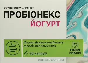 Пробіонекс дуо плюс капс., тм Fidem Pharm № 20