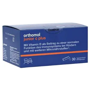 Ортомол джуніор C (Orthomol Junior C) плюс гран.малина-лайм, 30 днів