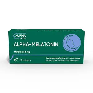 Альфа-мелатонин (Alpha-Melatonin) табл. п/пленк. обол. блистер №30