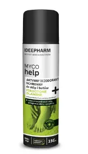 Дезодорант для ног и обуви Мико Хелп (Myco Help) активный защитный, 150 мл