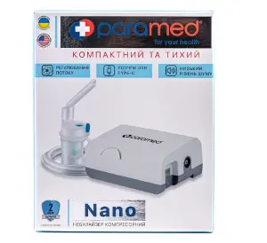 Інгалятор Paramed (Парамед) Nano компресорний, 1 шт.