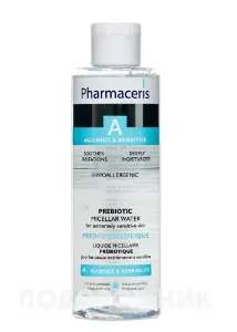 Міцелярна вода Pharmaceris (Фармацеріс) A Prebio-Sensilique для дуже чутливої шкіри, 200 мл