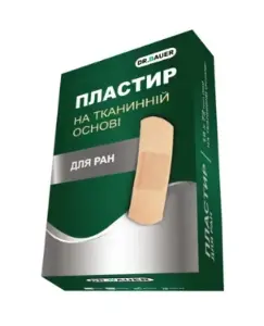 Набор пластырей Dr. Bauer (Др.Баєр) нетканая основа 19 х 72 см, 10 шт.