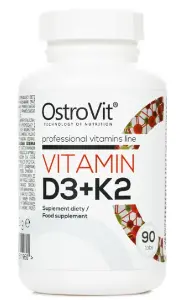 ОстроВіт (OstroVit) Вітамін Д3+K2 в таблетках, 90 шт.