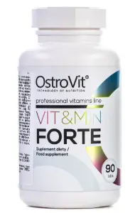 ОстроВіт (OstroVit) Вітаміни і мінерали Форте в таблетках, 90 шт.