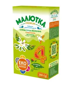 Молочная сухая смесь Малютка Premium 4 от 18 месяцев 350 г