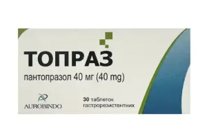 Топраз таблетки по 40 мг, 30 шт.