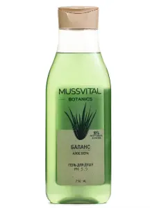Гель для душу Мусвитал Ботаникс (Mussvital Botanics) алое вера, 750 мл Гель для душу Мусвитал Ботаникс (Mussvital Botanics) алое вера, 750 мл