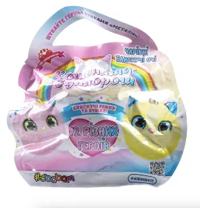 Игрушка-сюрприз Доки Доки (Doki Doki) мягкая коллекционная котята-единороги, 1 шт. Игрушка-сюрприз Доки Доки (Doki Doki) мягкая коллекционная котята-единороги, 1 шт.
