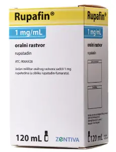 Рупафин раствор оральный 1мг/мл, 120 мл