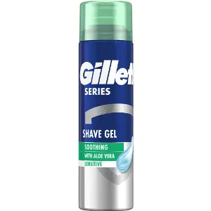 Гель для гоління GILLETTE (Жіллет) Sensitive для чутливої шкіри з алое 200 мл Гель для гоління GILLETTE (Жіллет) Sensitive для чутливої шкіри з алое 200 мл