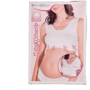 Майка для годування RELAXSAN (Релаксан) жіноча NURSING BRA M біла Майка для годування RELAXSAN (Релаксан) жіноча NURSING BRA M біла