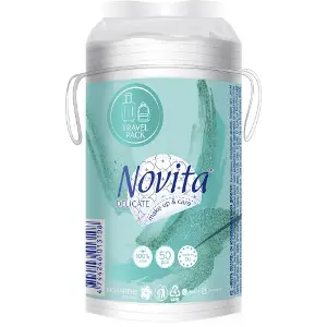 Диски ватные косметические NOVITA (Новита) Delicate 50 шт Диски ватные косметические NOVITA (Новита) Delicate 50 шт