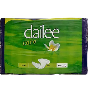 Подгузники для взрослых DAILEE Care (Дайли Забота) Super Large (Cупер Лардж) размер L/3 30 шт Подгузники для взрослых DAILEE Care (Дайли Забота) Super Large (Cупер Лардж) размер L/3 30 шт