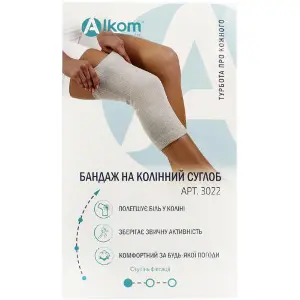 Бандаж на коленный сустав Торговый Дом Алком модель 3022 размер 3 Бандаж на коленный сустав Торговый Дом Алком модель 3022 размер 3