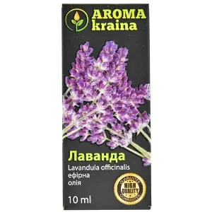 Масло эфирное AROMA KRAINA (Арома краина) Лаванда 10 мл Масло эфирное AROMA KRAINA (Арома краина) Лаванда 10 мл