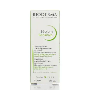 Средство против недостатков кожи с акне BIODERMA (Биодерма) Себиум Сенситив 30 мл Средство против недостатков кожи с акне BIODERMA (Биодерма) Себиум Сенситив 30 мл
