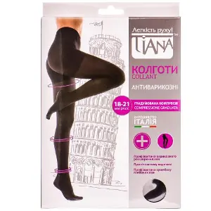 Колготки антиварикозные TIANA 810 (Тиана) 18-21 мм рт ст 140 den размер 5 черные Колготки антиварикозные TIANA 810 (Тиана) 18-21 мм рт ст 140 den размер 5 черные