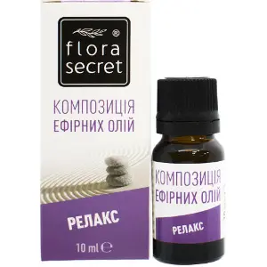 Композиція ефірних олій FLORA SECRET (Флора Сікрет) Релакс 10 мл Композиція ефірних олій FLORA SECRET (Флора Сікрет) Релакс 10 мл