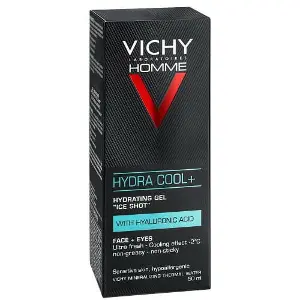 Гель для обличчя та контуру очей VICHY (Віши) Гідра Кул+ зволожуючий з охолоджуючим ефектом для чоловіків 50 мл Гель для обличчя та контуру очей VICHY (Віши) Гідра Кул+ зволожуючий з охолоджуючим ефектом для чоловіків 50 мл