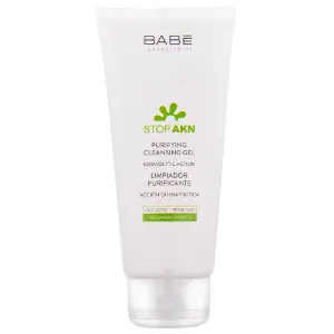 Гель для обличчя BABE LABORATORIOS (Бабе Лабораторіос) Stop Akn (Стоп Акн) очищуючий для жирної та проблемної шкіри 200 мл Гель для обличчя BABE LABORATORIOS (Бабе Лабораторіос) Stop Akn (Стоп Акн) очищуючий для жирної та проблемної шкіри 200 мл