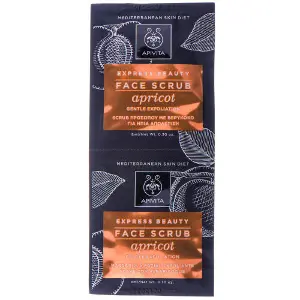 Скраб для обличчя EXPRESS BEAUTY (ЕКСПРЕС БЬЮТІ) делікатно відлущуючий з абрикосом 2х8 мл Скраб для обличчя EXPRESS BEAUTY (ЕКСПРЕС БЬЮТІ) делікатно відлущуючий з абрикосом 2х8 мл