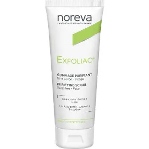 Скраб для обличчя NOREVA (Норева) Exfoliac (Ексфоліак) очищуючий для жирної та комбінованої шкіри 50 мл Скраб для обличчя NOREVA (Норева) Exfoliac (Ексфоліак) очищуючий для жирної та комбінованої шкіри 50 мл