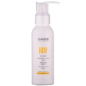 Мило рідке BABE LABORATORIOS (Бабе Лабораторіос) для сухої та атопічної шкіри на олійній основі Travel Size (Тревел сайз) 100 мл Мило рідке BABE LABORATORIOS (Бабе Лабораторіос) для сухої та атопічної шкіри на олійній основі Travel Size (Тревел сайз) 100 мл