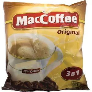 Напій кавовий MACCOFFEE (Маккофе) 3 в 1 пакетик 20 г 25 шт Напій кавовий MACCOFFEE (Маккофе) 3 в 1 пакетик 20 г 25 шт