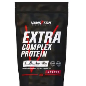 Високобілковий продукт для спортсменів VANSITON (Вансітон) Extra (Екстра) Протеїн Вишня порошок 450 г Високобілковий продукт для спортсменів VANSITON (Вансітон) Extra (Екстра) Протеїн Вишня порошок 450 г