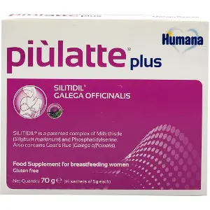 Добавка дієтична HUMANA (Хумана) Piulatte Plus (Піулатте плюс) для покращення лактації в саше 14 шт Добавка дієтична HUMANA (Хумана) Piulatte Plus (Піулатте плюс) для покращення лактації в саше 14 шт