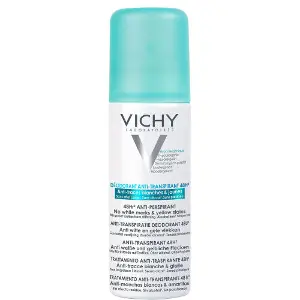 Дезодорант-антиперспірант спрей VICHY (Віши) проти білих слідів та жовтих плям ефективність 48 годин 125 мл Дезодорант-антиперспірант спрей VICHY (Віши) проти білих слідів та жовтих плям ефективність 48 годин 125 мл