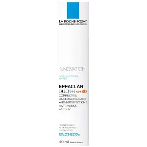 Средство для лица La Roche-Posay (Ля Рош-Позе) Эфаклар Дуо+ комплексное корректирующее против недостатков и пост-акне для жирной кожи SPF 30 40 мл Средство для лица La Roche-Posay (Ля Рош-Позе) Эфаклар Дуо+ комплексное корректирующее против недостатков и пост-акне для жирной кожи SPF 30 40 мл