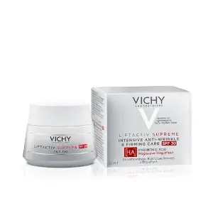 Крем для лица VICHY (Виши) Лифтактив Сюпрем длительного действия для коррекции морщин, упругости кожи антивозрастной SPF30 50 мл Крем для лица VICHY (Виши) Лифтактив Сюпрем длительного действия для коррекции морщин, упругости кожи антивозрастной SPF30 50 мл