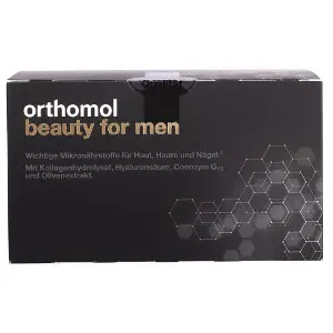 Ортомол Бьюті фор мен (Orthomol Beauty for men) вітамінний комплекс для зміцнення нігтів, росту волосся і омолодження шкіри флакони на курс 30 днів Ортомол Бьюті фор мен (Orthomol Beauty for men) вітамінний комплекс для зміцнення нігтів, росту волосся і омолодження шкіри флакони на курс 30 днів
