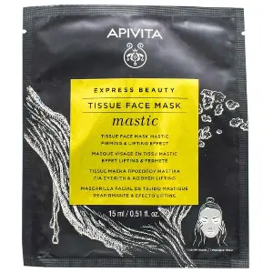 Маска для обличчя APIVITA (Апівіта) EXPRESS BEAUTY (Експрес бьюті) тканева з смолою мастикового дерева пружність та ліфтинг-ефект 15 мл Маска для обличчя APIVITA (Апівіта) EXPRESS BEAUTY (Експрес бьюті) тканева з смолою мастикового дерева пружність та ліфтинг-ефект 15 мл