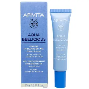 Гель для шкіри навколо очей APIVITA (Апівіта) AQUA BEELICIOUS (Аква Беліциос) з охолоджуючим і зволожуючим ефектом 15мл Гель для шкіри навколо очей APIVITA (Апівіта) AQUA BEELICIOUS (Аква Беліциос) з охолоджуючим і зволожуючим ефектом 15мл